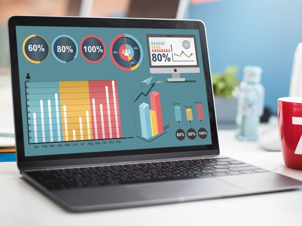 SEO audit concept, website analysis, SEO professional reviewing performance, checking site health, analyzing data, laptop with website audit tools and SEO reports, digital marketing strategy, improving website ranking and visibility